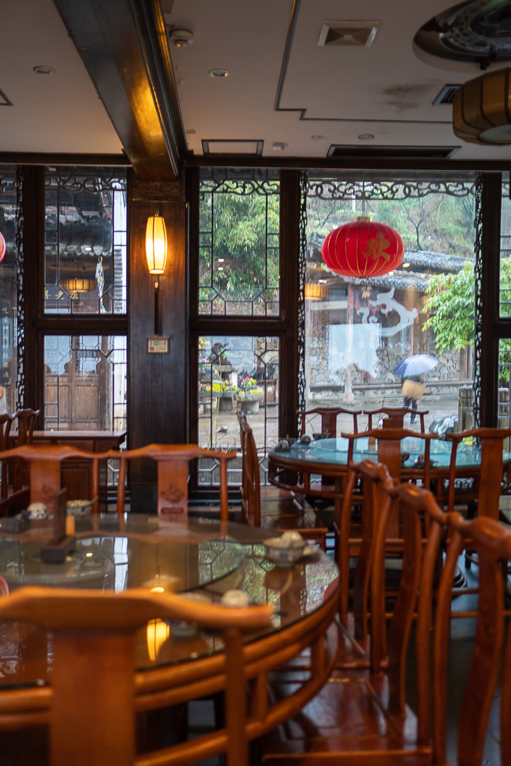 chinesisches Restaurant von innen