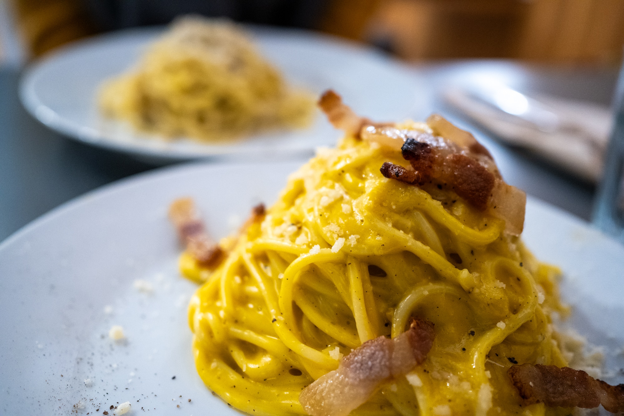 Die besten Spaghetti Carbonara in Rom